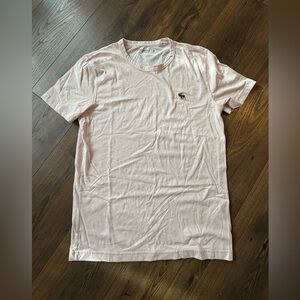 Abercrombie & Fitch Light Pink Short Sleeve Tee
